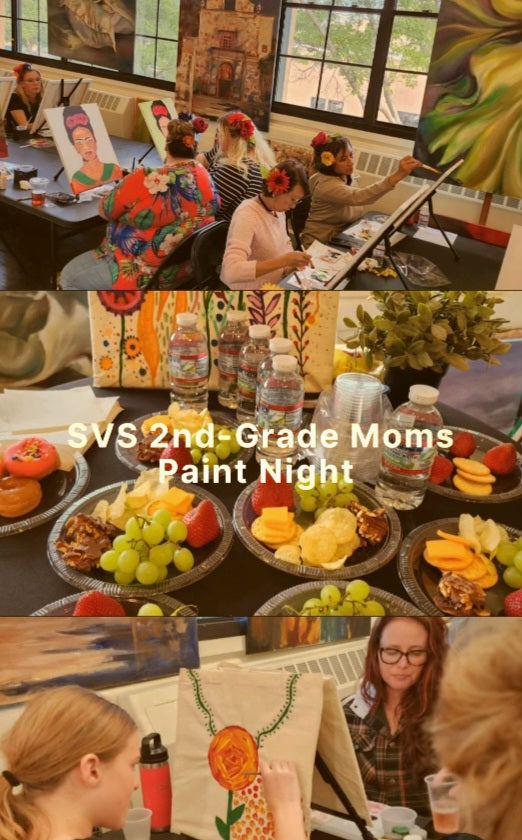 SVS 2nd Grade Moms Paint Night